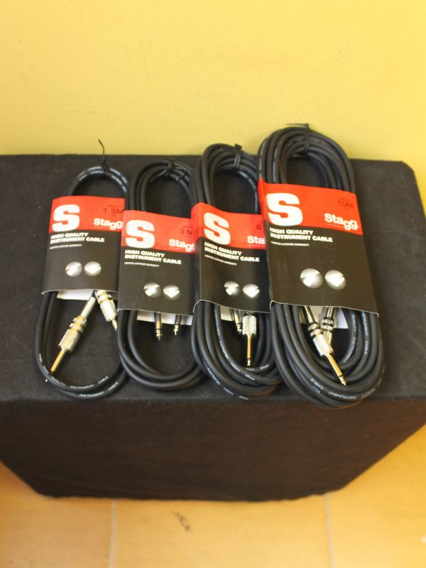 Stagg Instrument Cable SGC1.5/3/6/10m